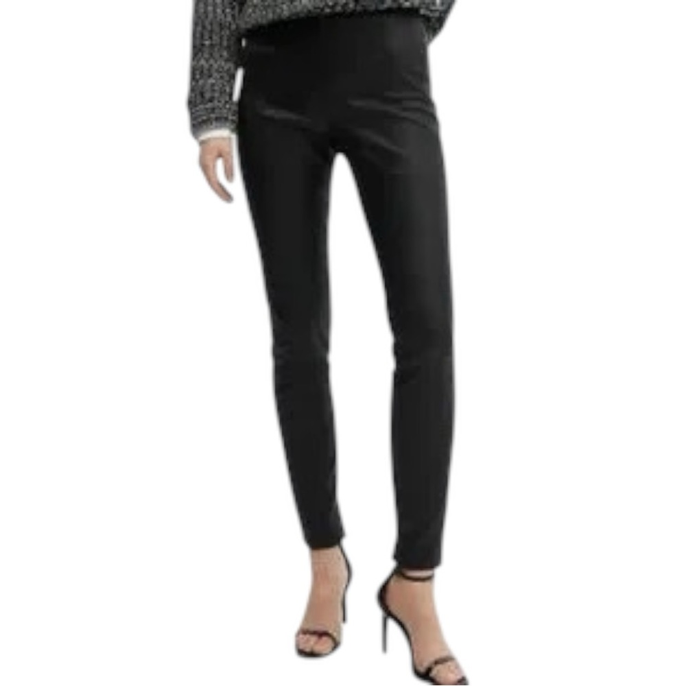 Women’s Aritzia TALULA Black Velvet Leggings  SZ Small